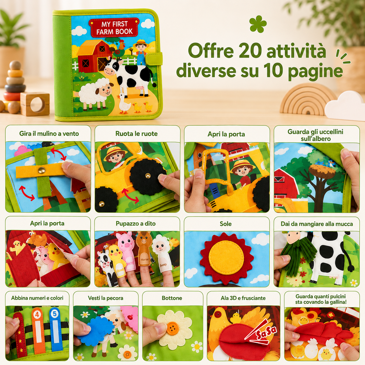 Maison Seora Little Explorer™ – Farm Edition